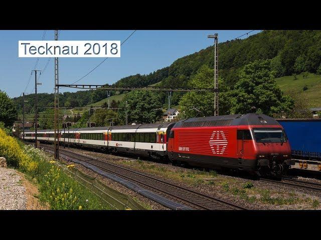 Zugverkehr in der Nordwestschweiz (Tecknau) [Full ᴴᴰ]