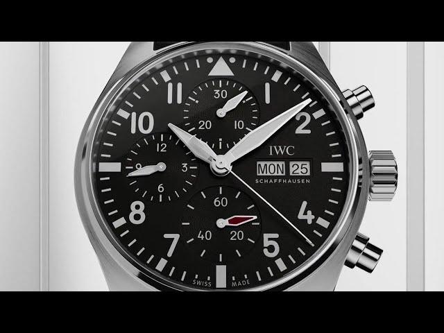 IWC Pilot's Watch Chronograph 41mm black dial. Excellence and craftmaship (Ref.IW378001)