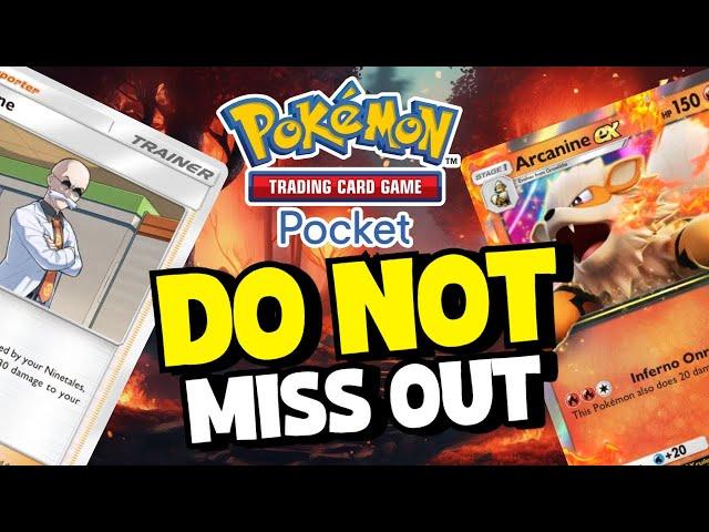 DO NOT MISS OUT ON THIS EVENT... you will be sorry! Pokemon TCG Pocket