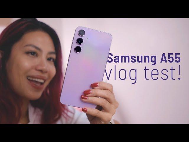 Samsung Galaxy A55 CAMERA vlog test: Siem Reap, Cambodia!