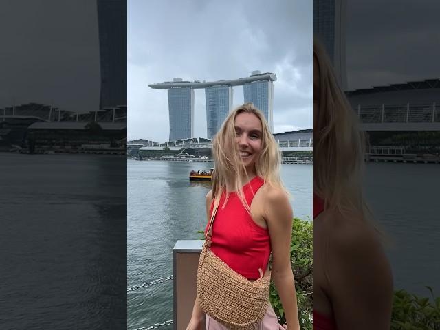  Marina Bay Sands vibe #singapore #visitsingapore #marinabaysingapore #asia #travel #city #shorts