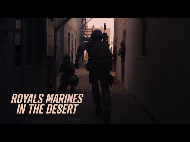 Commandos in the Desert | Royal Marines