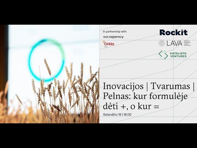 Inovacijos | Tvarumas | Pelnas: kur formulėje dėti +, o kur =