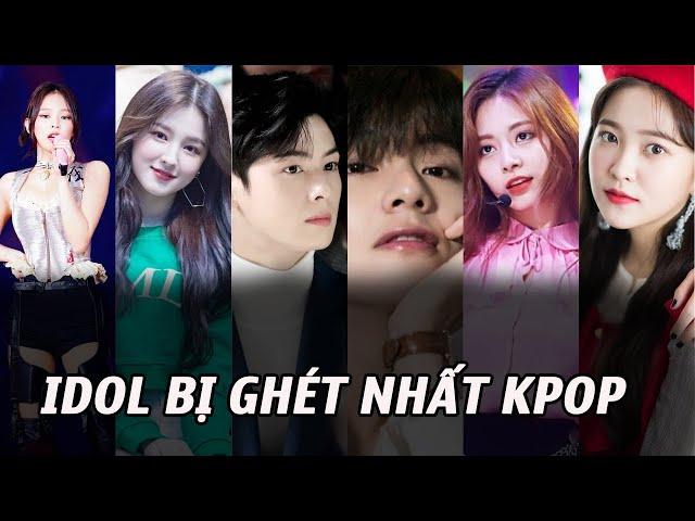 10 Idol bị ghét nhất Kpop và lý do đằng sau: Càng nổi tiếng sai lầm càng bị phóng đại