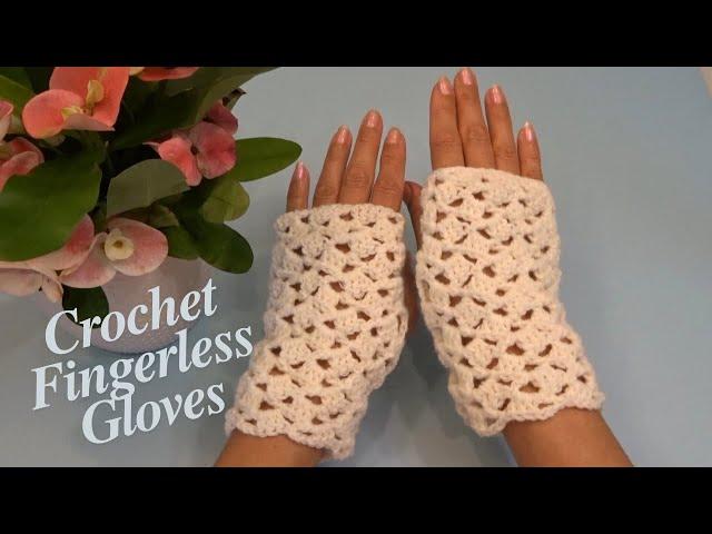 Crochet Your Own Stylish Fingerless Gloves