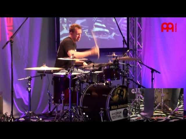 MEINL DRUM FESTIVAL 2012 - Mike Johnston - Part 1