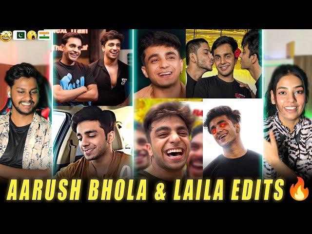 Reaction on Arush Bhola & Laila Attitude edits 