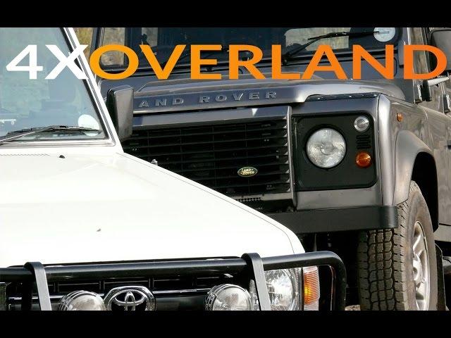Land Rover 110 vs Toyota Land Cruiser 70-SW Pt1.