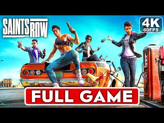 SAINTS ROW Gameplay Walkthrough Part 1 FULL GAME [4K 60FPS PC ULTRA] -  No Commentary