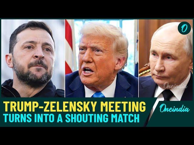 Breaking: Trump Asks Zelensky To Leave Oval Office Defends Putin In Russia Ukraine War