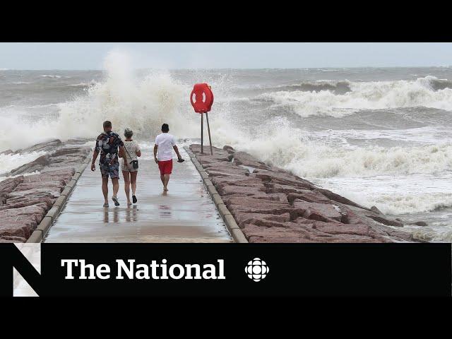 Tropical storm Beryl regaining strength as it approaches Texas