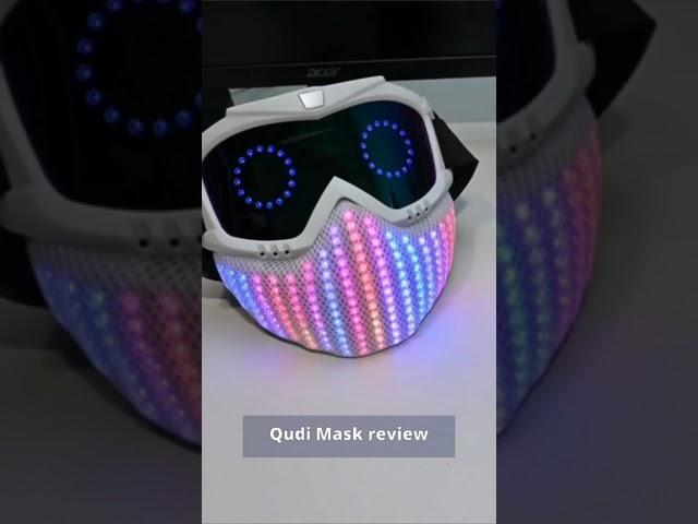 Qudi Mask unboxing + full features overview @TechOverFlow