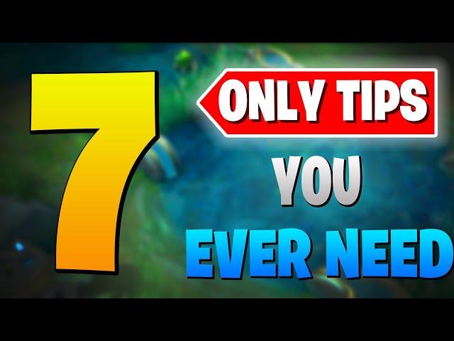 If I Could ONLY Teach You 7 TIPS in Mobile Legends, It Would Be These