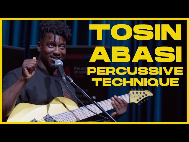 Tosin Abasi's Awesome Percussive Technique Explained