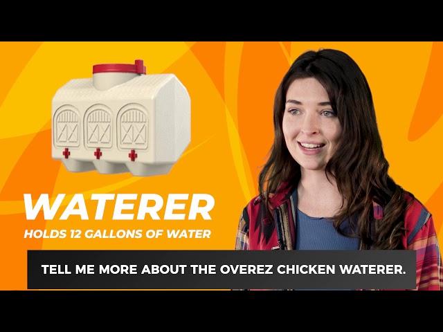 Tell Me More About the OverEZ Chicken Waterer | OverEZ Chicken Coop