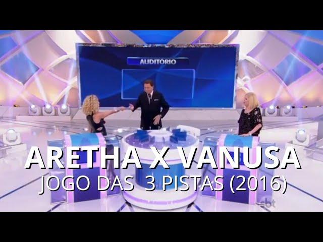 Vanusa X Aretha no Jogo das Três Pistas | Programa Sílvio Santos (2016)