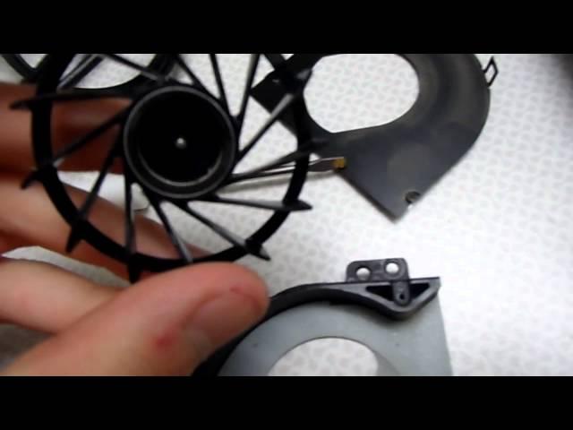 How to repair a brushless laptop fan that doesn't spin