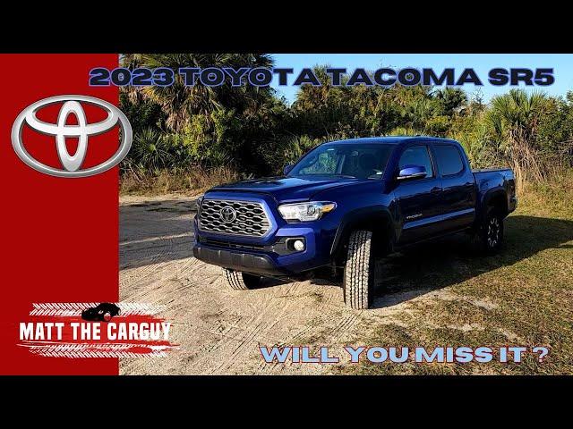 Are you missing it yet? 2023 Toyota Tacoma SR5 review and test drive.