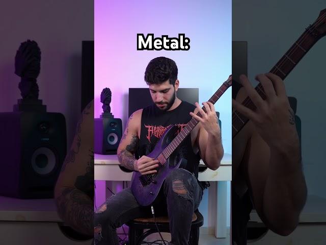 “Metal is satanic” #shrots #metal #guitarist