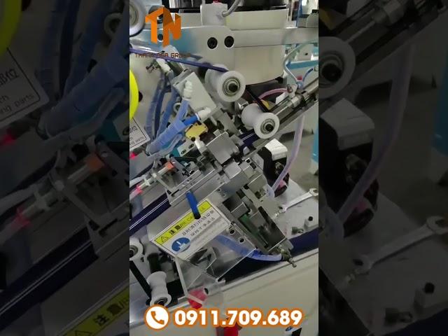 Máy tự động xỏ đầu khóa dây kéo #thanhngagroup #shorts