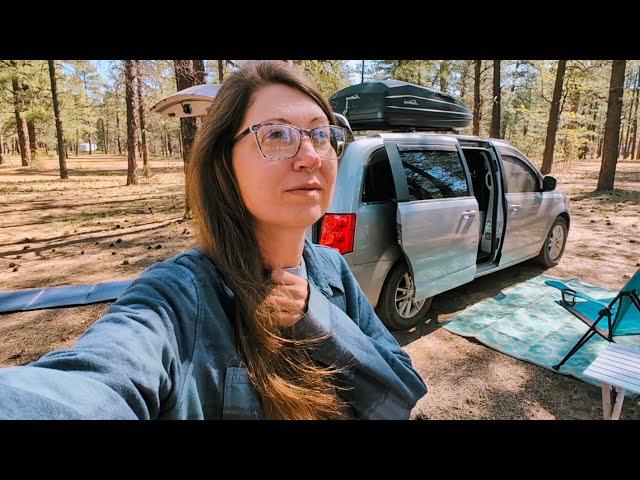 Living in a Dodge Grand Caravan: Life at Camp With Van Projects & Finding Peace in Solitude