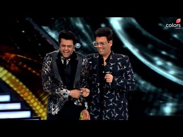 Fun moments between Karan Johar and Maniesh Paul | Jhalak Dikhhla Jaa | Colors | Sat - Sun - 8:00pm