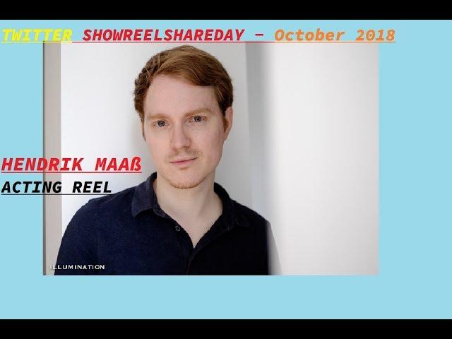 Hendrik Maaß - Twitter Acting Showreel for October 2018