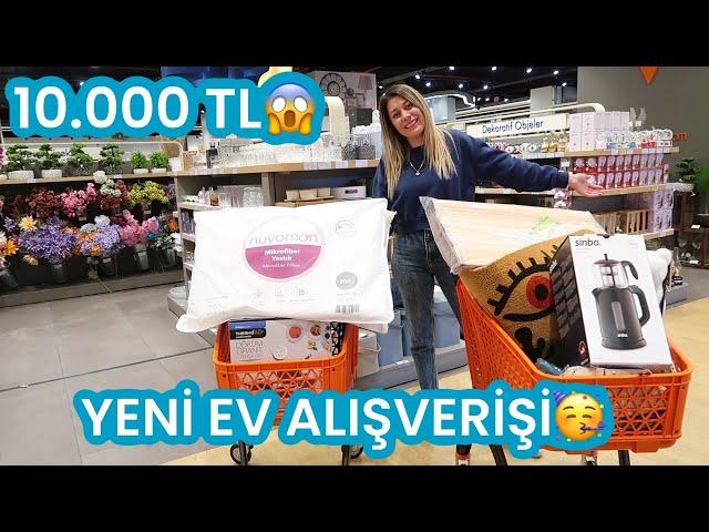 10.000 TL YENİ EV ALIŞVERİŞİÇEYİZİME NELER ALDIMEVİDEA