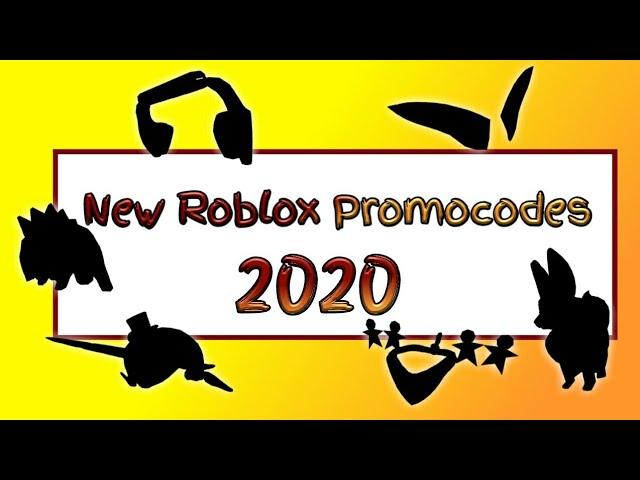 New Roblox Promocodes 2020!!