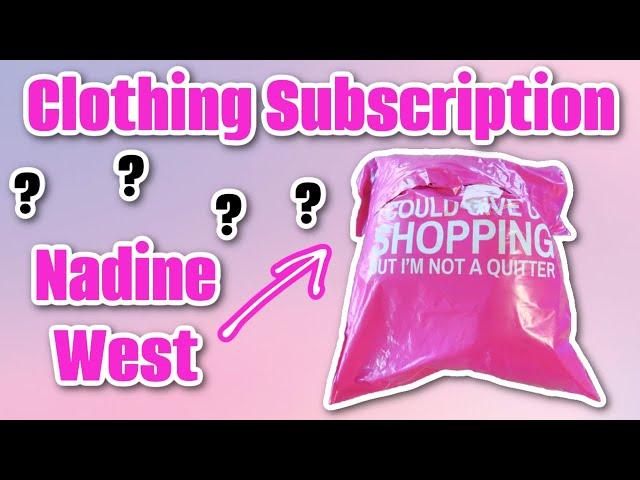 Nadine West Clothing Subscription - What's in my January 2025 Bag?