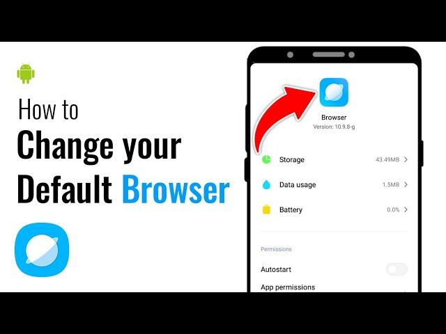 How to change default browser in Redmi phone | How to remove default browser in Mi | Default Browser