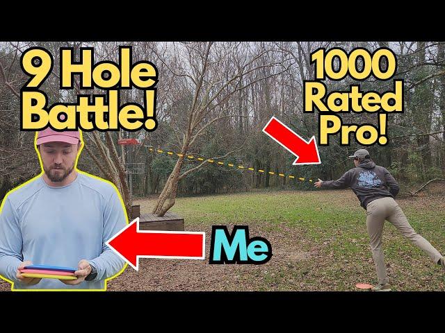 9 Hole Match Against A 1000 Rated Player | Disc Golf Beginner Tips