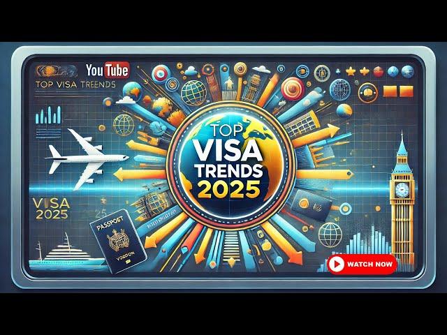 Top Visa Trends for 2025: How to Move Abroad Easily #VisaTrends2025 #moveabroad  #immigrationtips