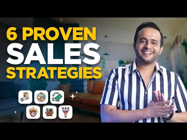 6 Effective Sales Strategies for 2023 to grow ANY Business | Rajiv Talreja