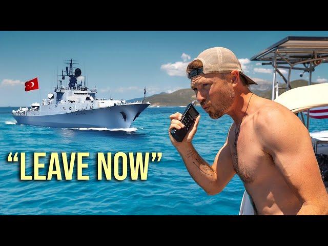 Chased by a Turkish WARSHIP | S09E15