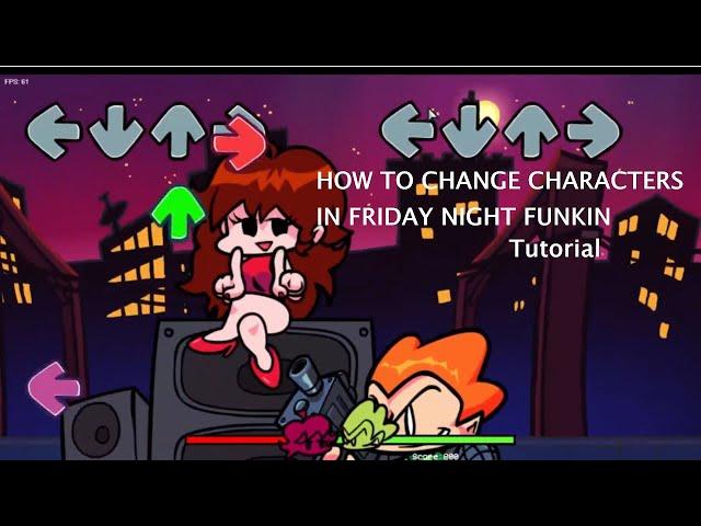 HOW TO CHANGE CHARACTERS in FRIDAY NIGHT FUNKIN'! | Friday Night Funkin' (Tutorial)