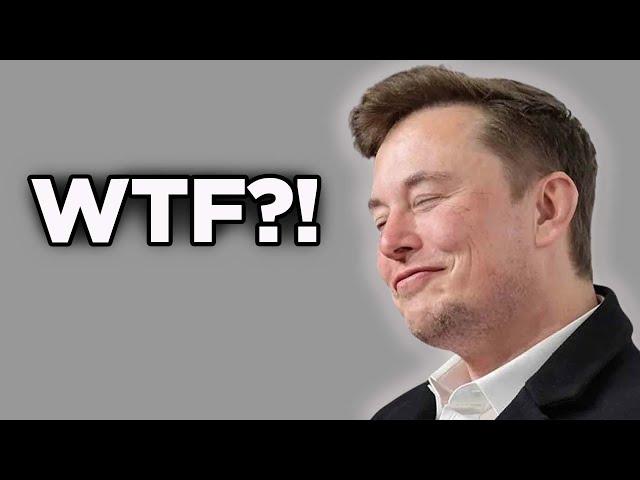 Elon Musk Just Dropped a MASSIVE Bombshell