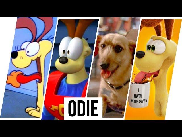 Odie Evolution in Movies and TV Shows (1982-2024)
