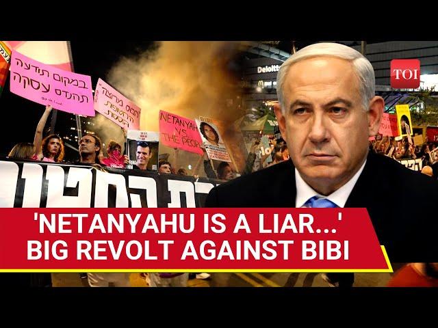 Netanyahu Cornered Amid Tel Aviv Revolt; Israelis Hit Streets Against Gaza War, Hostage Crisis