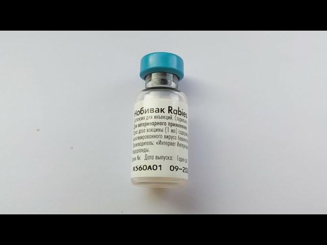 Нобивак Rabies 1 доза-инактивированная вакцина против бешенства животных