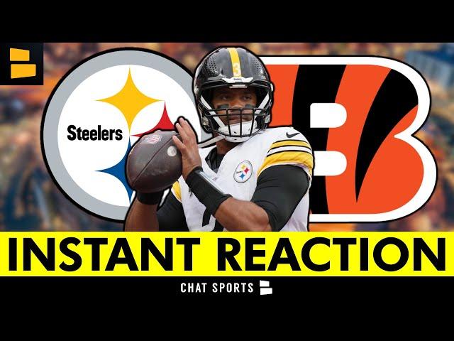 Steelers News: INSTANT REACTION After 44-38 WIN vs. Bengals | Russell Wilson DOMINATES In Huge Win!