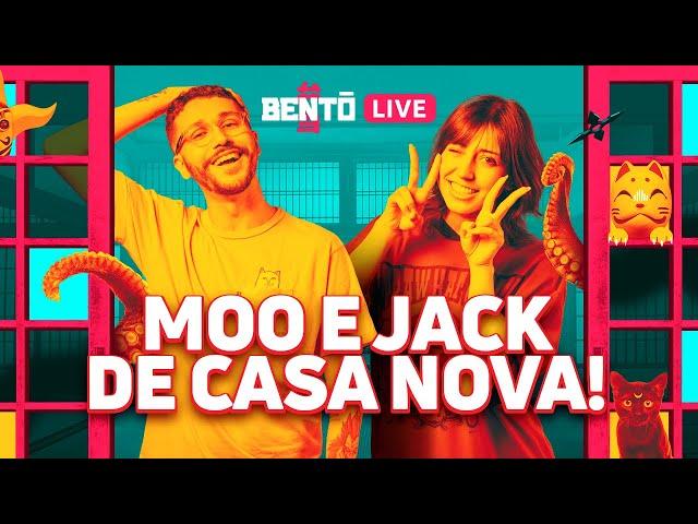 BOAS-VINDAS AO NOVO BENTÔ: MOO E JACK DE CASA NOVA | LIVE