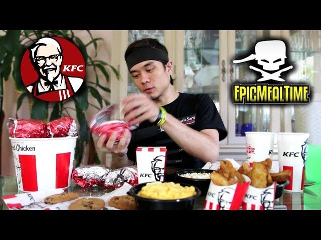 The Challenge EPIC MEAL TIME Failed (KFC Full Menu)