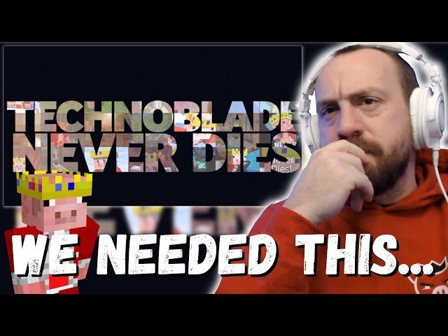 I CRIED ALOT! Technoblade Never Dies (REACTION) Youtube Technoblade Tribute