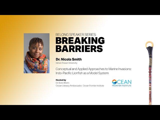 Belong Speaker Series: Breaking Barriers with Dr. Nicola Smith