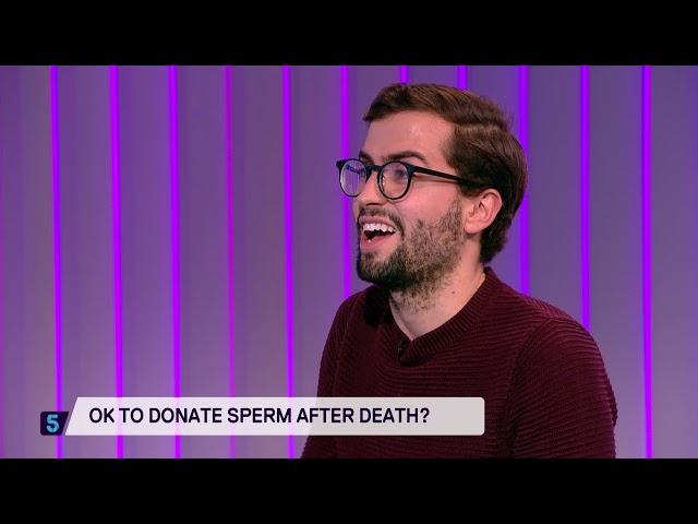 Could men donate sperm after they've died? | 5 News