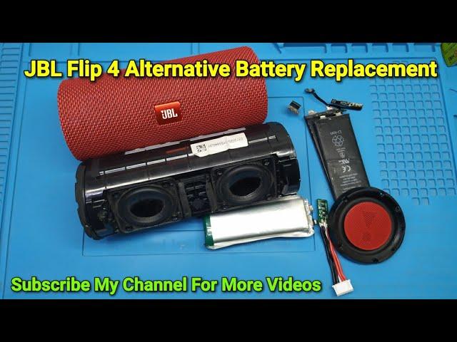 JBL Flip 4 Bluetooth Speaker | Repair | Disassembly | Alternative Battery Replacement