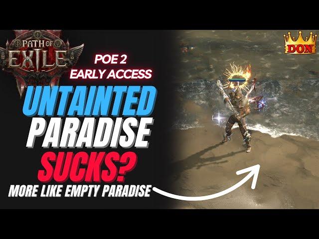 [PoE2] Unique Map Untainted Paradise is empty? Path of Exile 2