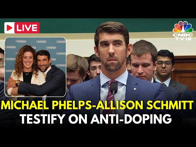 LIVE: Olympians Michael Phelps & Allison Schmitt Testify on Anti-Doping Measures | Paris 2024 | N18G