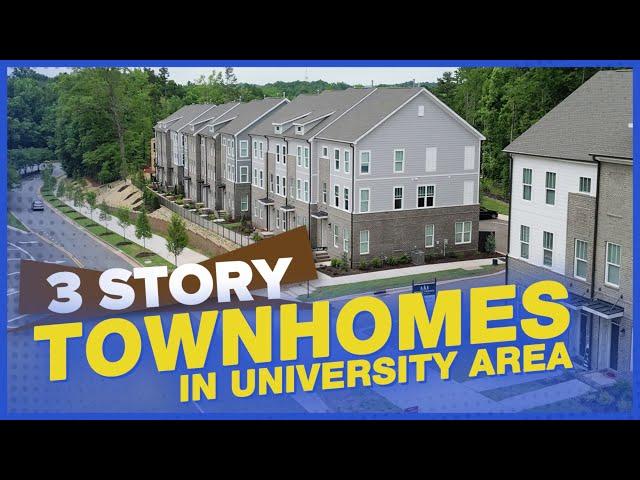 Check Out Royall Townes by Meeting Street Homes in Charlotte University Area